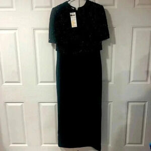 Laurence‎ kazar brand formal black dress plus size xl